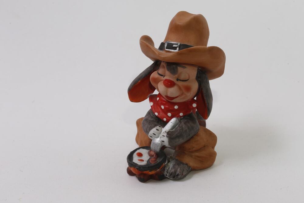 George Good, Cowboy Rabbit, Figurine, Western, Collectible, ~ 260128-WH 935